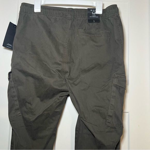 Wxyz Men’s Jake Heavy Cargo Jogger Olive Night Size Large - Picture 8 of 14